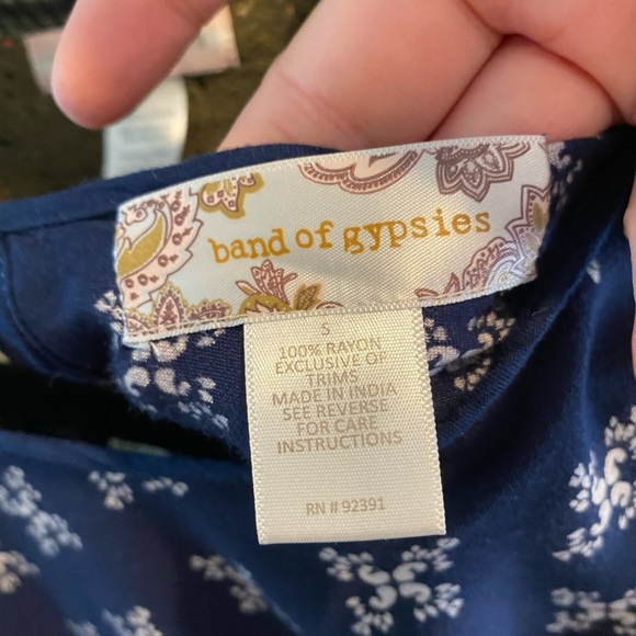 Revolve Band of Gypsies Printed Mini Dress - Picture 16 of 16